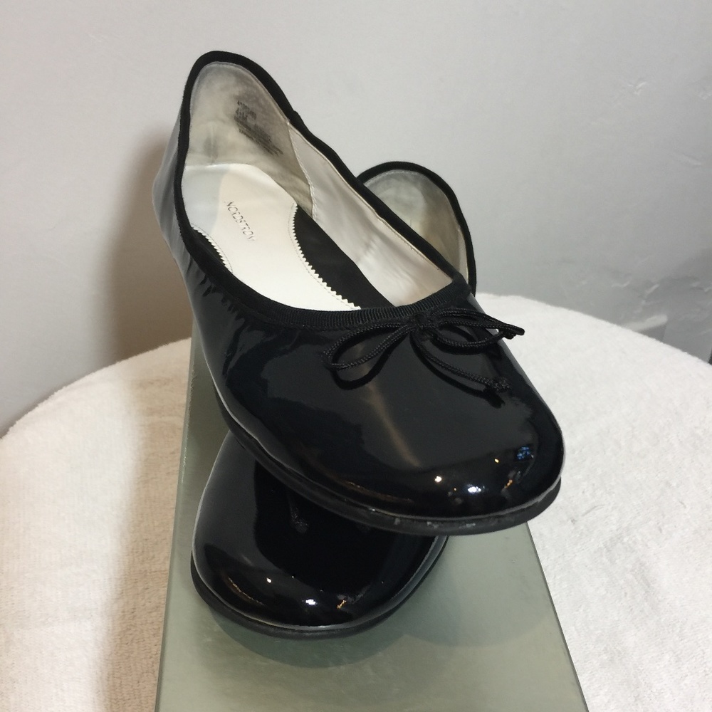 Nordstrom's Girls black Ballet flats